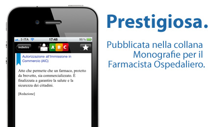 Governo Clinico, Dizionario Farmaco